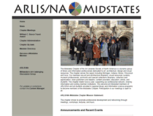 Tablet Screenshot of midstates.arlisna.org