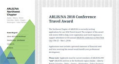 Desktop Screenshot of nw.arlisna.org